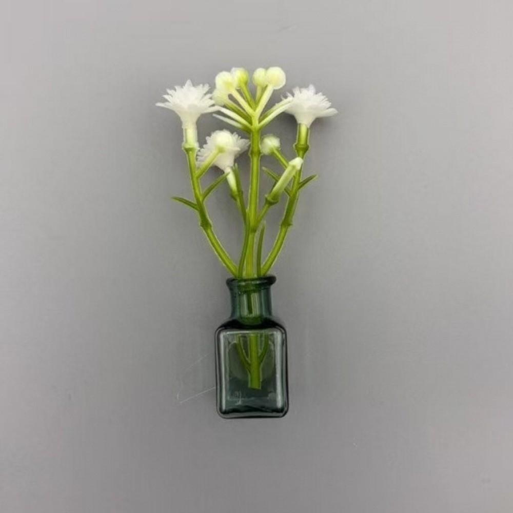 Exquisite Mini Vase Magnets 3D Magnetic Glass Vases Funny Refrigerator Magnets Kitchen Decor
