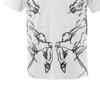 Burberry T Shirts Women's White Crew Neck Moderate Straight Fit 80161361