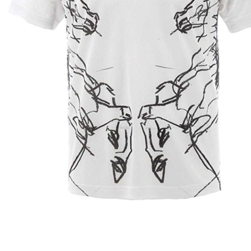 Burberry T Shirts Women's White Crew Neck Moderate Straight Fit 80161361