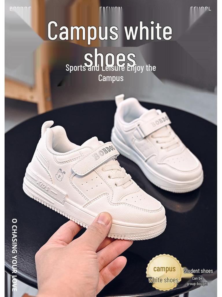 Bobodou Kids' Trendy Sports Shoes - Spring & Autumn Boys' Running Shoes for Middle & Big Kids