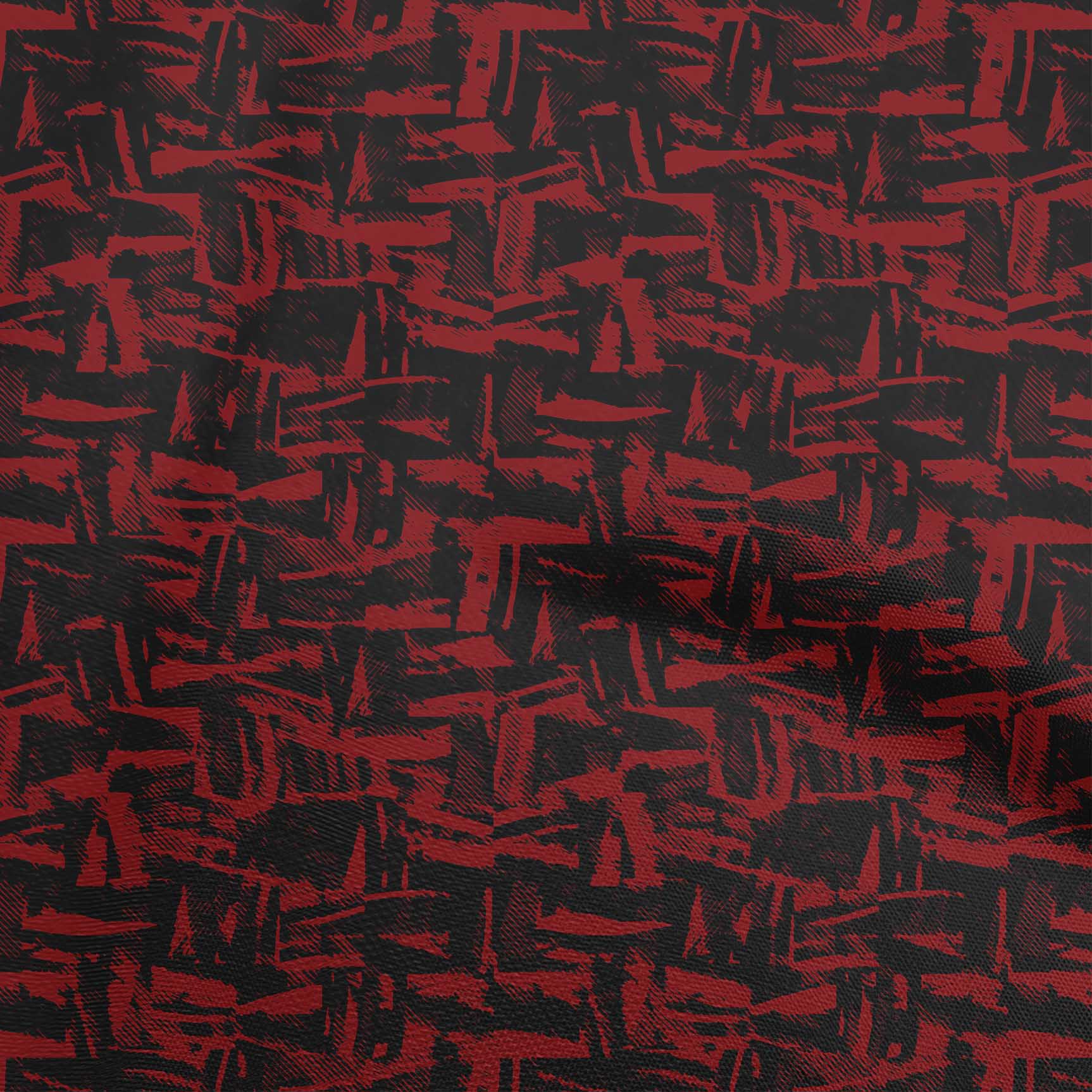 

oneOone Бавовняна гнучка синя тканина Абстракція Сукня Тканина Тканина з принтом у дворі 40 дюймів 42 Inch Wide - Viscose Chiffon червоний