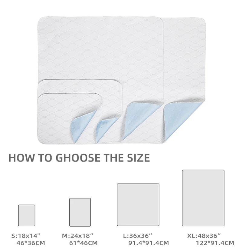 

DogLemi Pet Dog Bed Urine Pad Многоразовые моющиеся щенячьи коврики для дрессировки домашних животных Коврик для дрессировки собак Коврик для мочеиспускания для собак Подушечки для дрессировки собак S 46x36cm