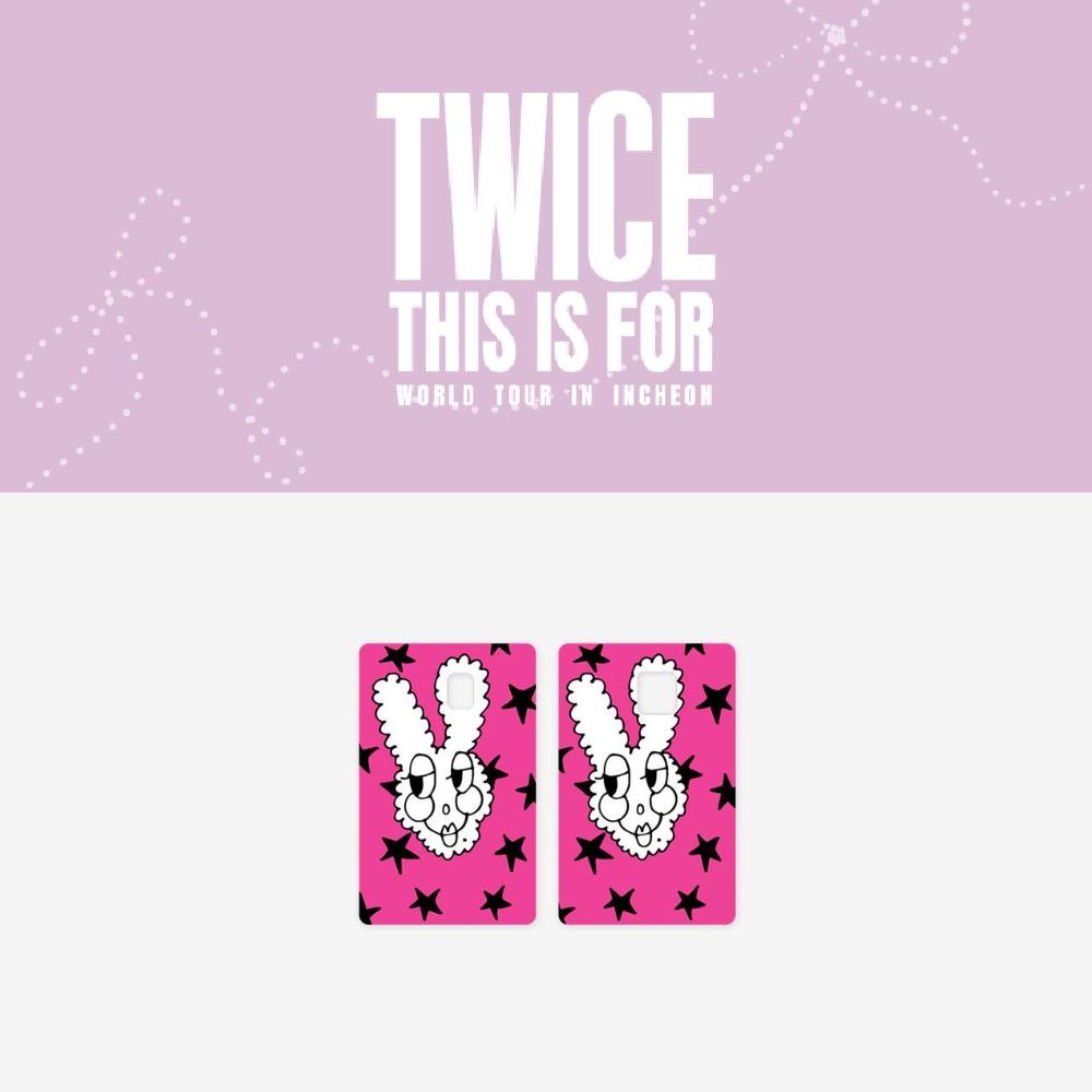 

Предзаказ TWICE THIS IS FOR Официальный MD Набор карточек-стикеров Чэён