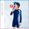 Youth Boys' Long Sleeve One-Piece Swimsuit