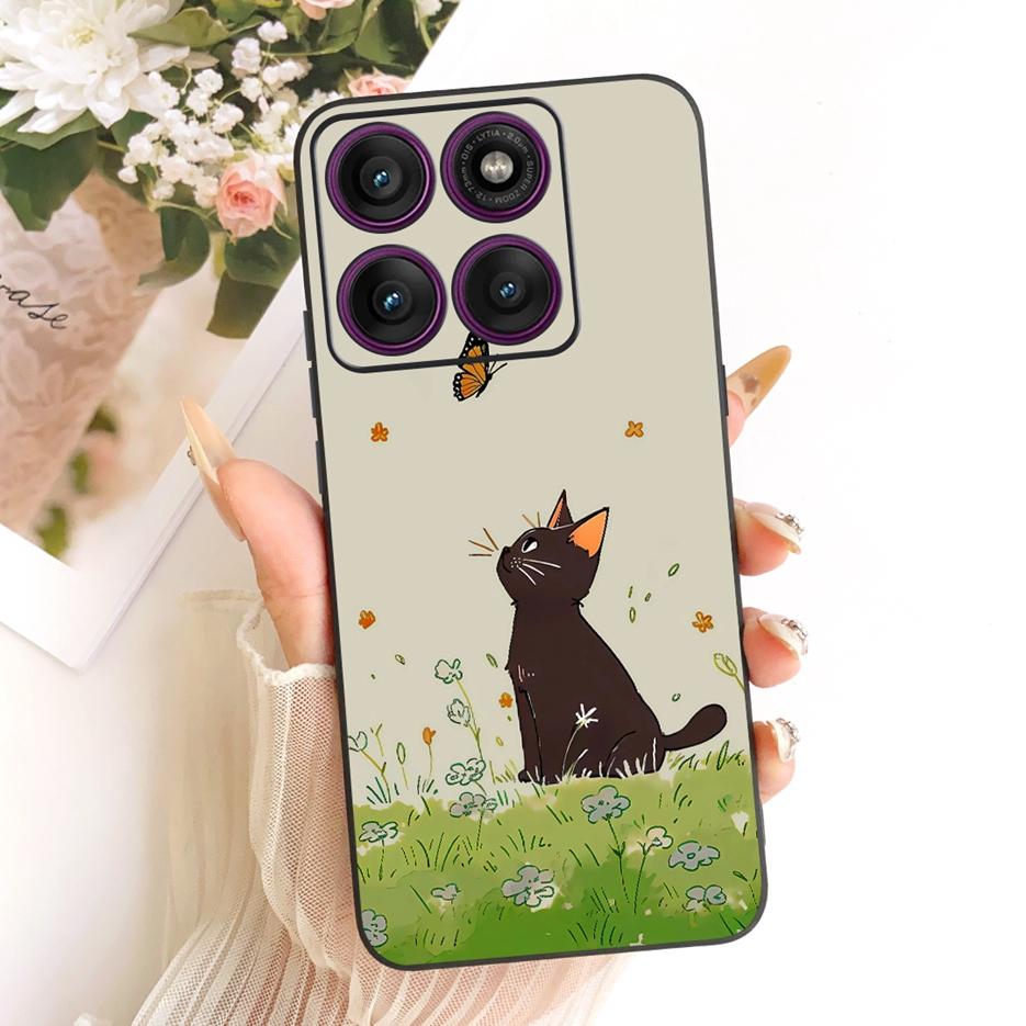 For Motorola Edge 60 Fusion Case Edge60 S Luxury Candy Painted Cover Soft Silicone Case For Motorola Edge 60 Pro Edge60 5G Shell
