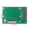 1.8 Inch 40Pin Zif/Ce Ssd Hdd Hard Disk Drive Adapter Card To 7+15 22 Pin Sata Drive Adapter Converter Board Card