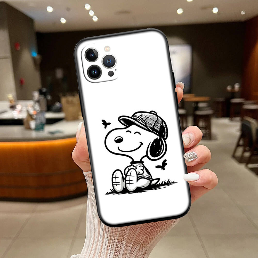 Charlie Snoopy Case for Samsung A06 A35 A25 A24 A15 A05S A05 M55 M35 M15 A02 A12 A13 A10 A16 A20 A30 A22 A31 A32 A33 A42 A50