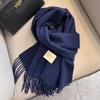 Autumn and winter warm new cashmere scarf couple tassel shawl fashion casual scarf premium