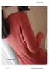 Women's High-Quality Round Neck Crochet Knit Pullover - Long Sleeve, Lightweight, Warm Wool Base Layer Top