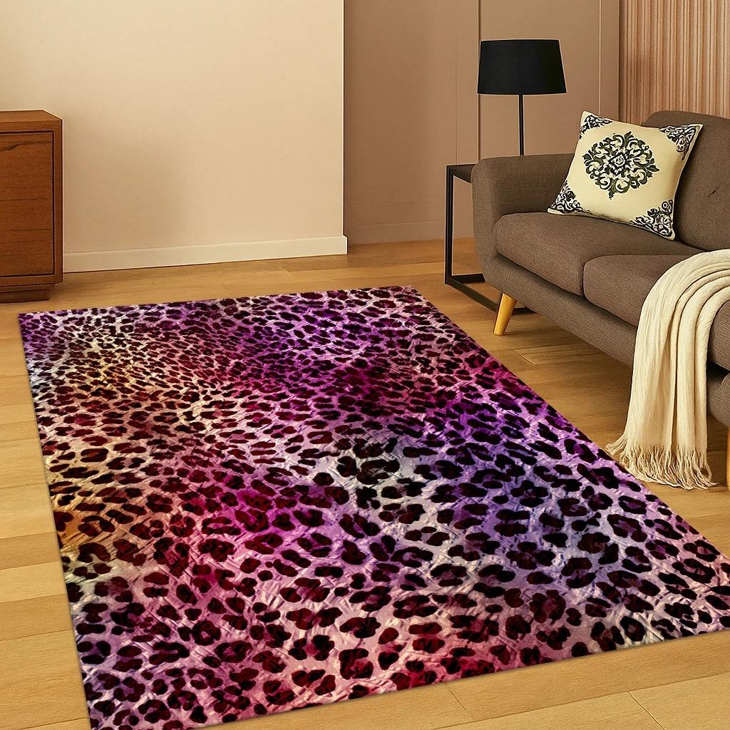 

3D Zebra Stripe Leopard Print Tiger Stripe Carpet Rug for Playroom Bedroom Living Room Sofa Doormat Decor Bedroom Decor Carpet 40X60CM