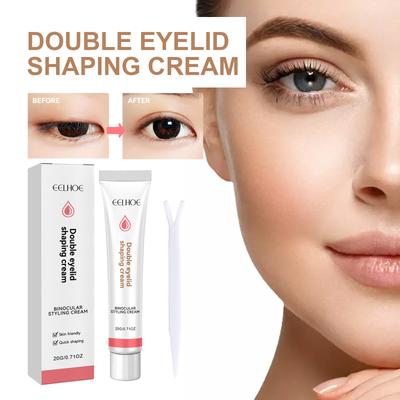 Eelhoe duże podwójne powieki stylizacja krem ​​kształtujący praktyczny klej do powiek profesjonalny niewidoczny trwały lifting oczu uroda narzędzia do makijażu 20g