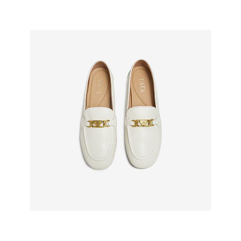

TATA Women s Velvet Latte Sheepskin Loafer 39