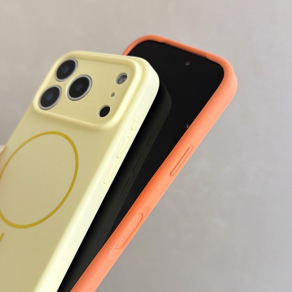 Řemínek na zápěstí z tekutého silikonu pro Magsafe Měkké pouzdro z tekutého silikonu pro iPhone Air 16 Plus 15 14 13 12 17 Pro Max Magnetický kryt