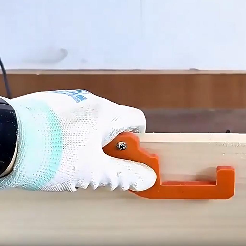 2 in 1 Invisible Fastener Slotting Bracket, Woodworking Routers Base, Mortising Jig, Wood Routers Tool