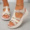 Open-toe Platform Sandals Suitable for Outdoor Casual Women Shoes