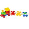 City Train Car Transport Accessorie Straight Curved Uphill Rail Constructing Block Big Dimension Track Railway Brick Compatible Duploes