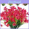 Bright And Lush Artificial Plum Blossoms Perfect Uv Resistant Outdoor Decor