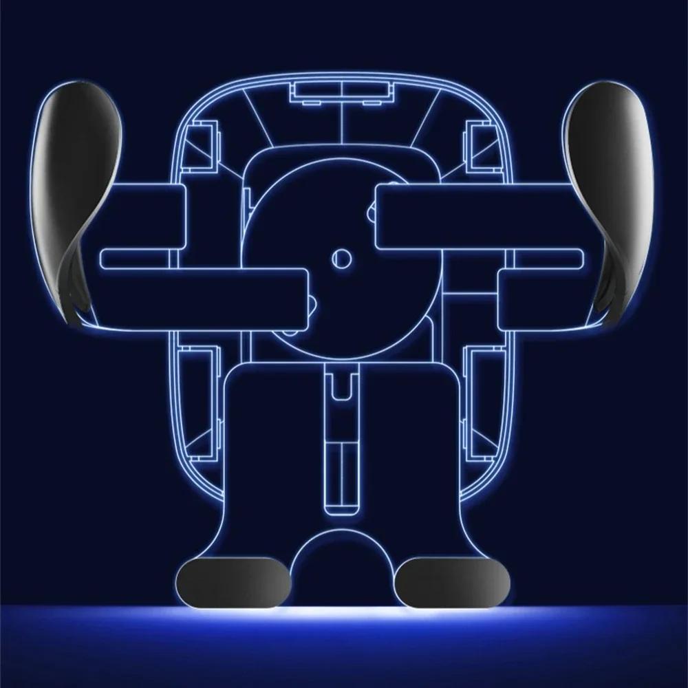 Creative Cartoon Car Phone Holder - Air Vent Clip Mount with Stand for GPS & Navigation (Car Interior Accessory)