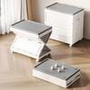 Three-Second Foldable Storage Box with Lid – Large Capacity Organizer for Toys, Clothes, and Snacks In Living Room or Bedroom
