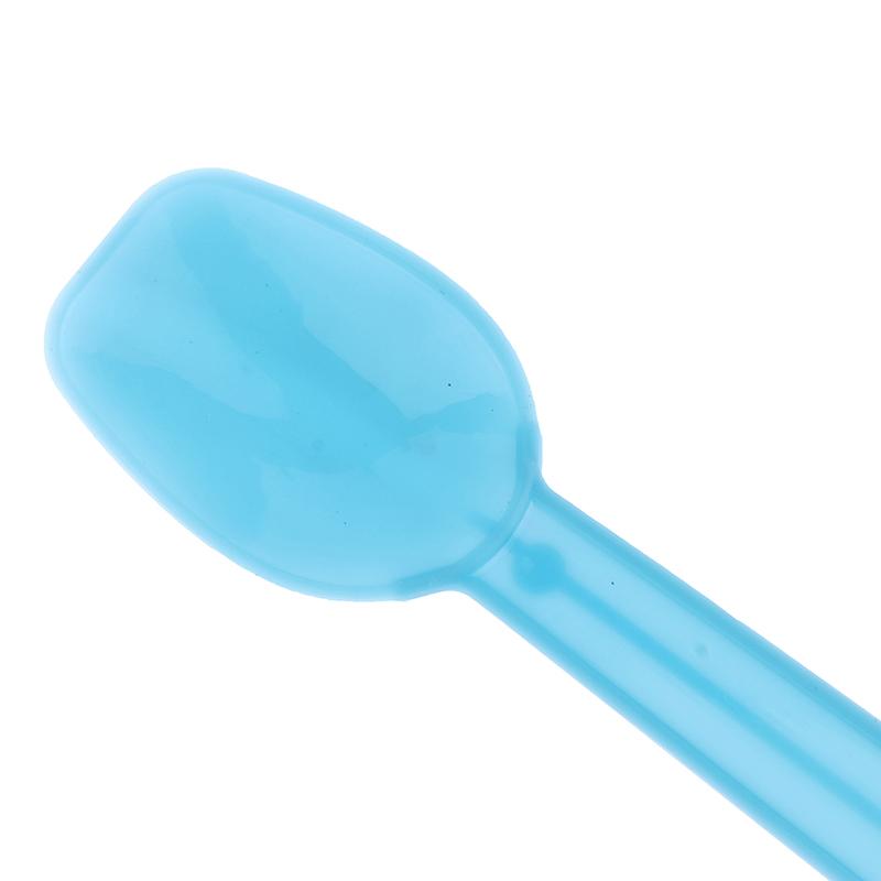 50 pezzi di cucchiai da dessert, cucchiai da gelato in plastica, cucchiai per la famiglia, cucchiai da zuppa in plastica, carinissimi cucchiai da degustazione, ottimi per le posate da festa