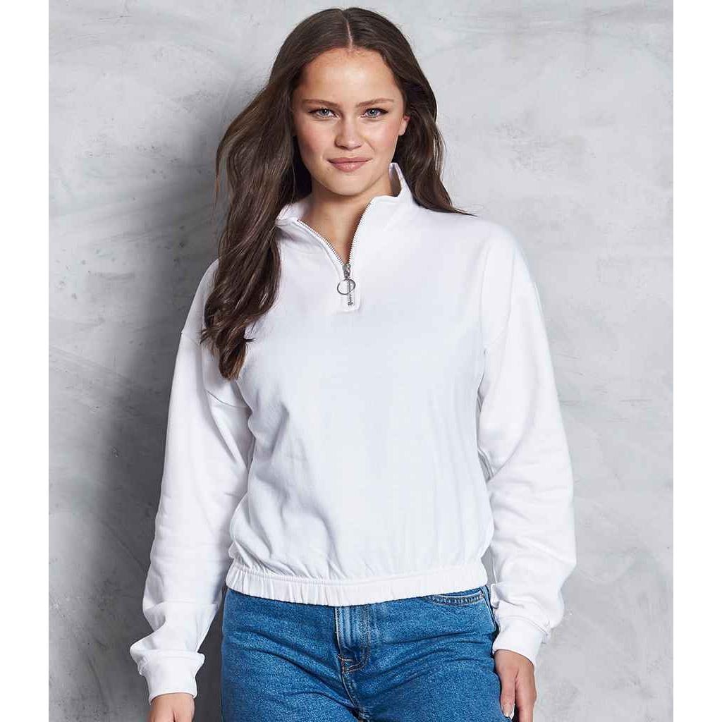Awdis Womens/Ladies Cropped Sweatshirt