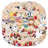 55 Family Guy Parody Stickers: Cute Dumpling Head Cartoons for DIY Decor