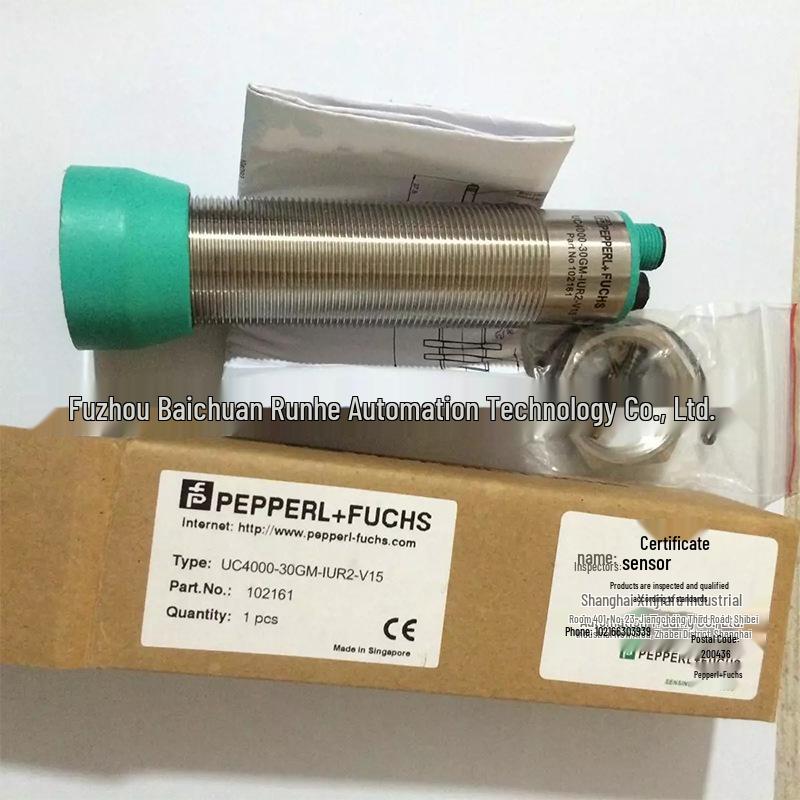 UC6000-30GM-IUR2-V15 P+F Ultrasonic Sensor with Adjustable Sensitivity - Brand New Original UC6000-30GM-IUR2-V15
