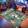 Puffin Rock poster Carpet Rug for Living Room Bedroom Home Sofa Decoration,Kids play Nonslip Floor Mat