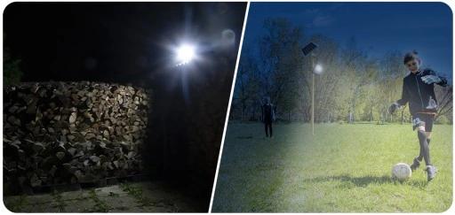 Mocny Naświetlacz Led Halogen Lampa Solarna Zewnętrzna Ip67 100W 10.000Lm