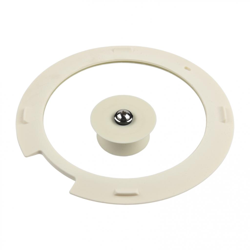 Sleek Black White Silicone Lids Available In Size Range of 18cm To 26cm