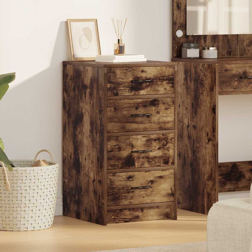 Sideboard Smoked Oak 40 x 41 x 75 cm Particleboard