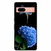 Per Google Pixel 7a 5G Custodia 6.1" Cover Fiori Bordo Nero Silicone TPU Morbida Cover Posteriore Per Google Pixel7a 2023 Custodia Telefono Fundas