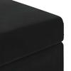 Black Stool 101 x 41 x 40 cm Velvet and Engineered Wood