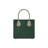 Michael Kors MK Mercer Lock Accordion Letter Logo Color Block Commuter Faux Leather Crossbody Handbag Medium Women Handbag Green 30H8GM9M8T-347
