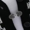1/4pcs Vintage Sweater Swirl Clip Cape Cloak Clips for Dress Retro Cardigan Clip Shawl Clasp Shirt Button Clip for Girl Women