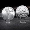 Replica Coin, 1pc American Eagle Golden Plated Coin, Walking Liberty , 1 Oz Replica Toy Souvenirs And Gifts Challenge Coin R