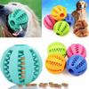 Dog Toy Ball Interactive Rubber Balls Puppy Chewing Toys Pet Tooth Cleaning Ball Cats Pets Food Treat Feeder Silicone Balls Toy