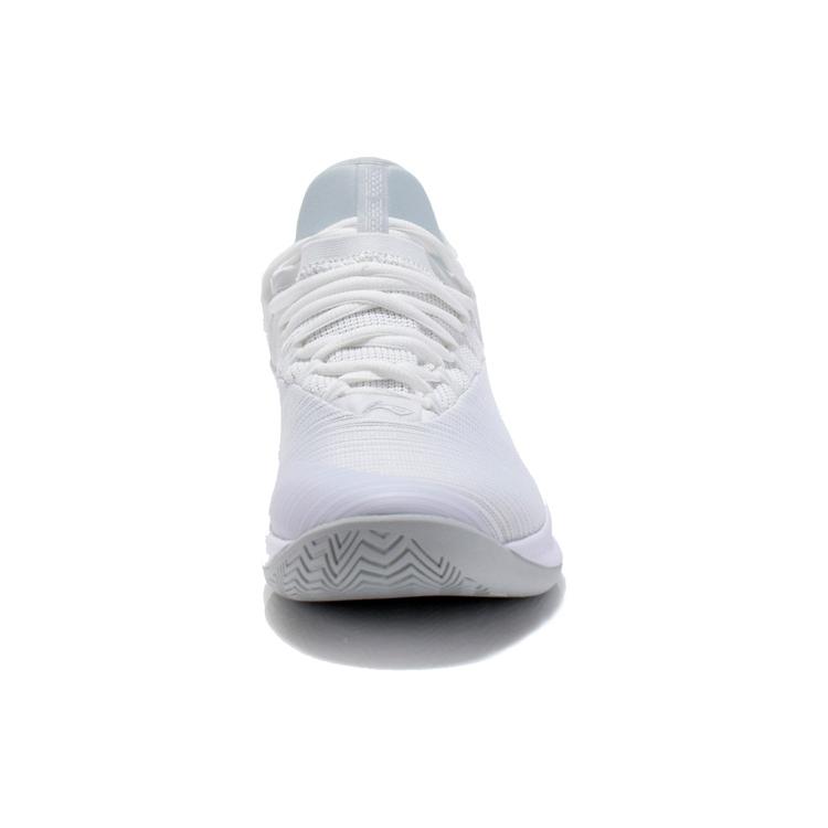 New LiNing Speed 5 Cushioning Rebound Low Top Basketball Shoes Men's White ABAN051-1