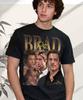 T-shirt Collage Brad Pitt e t-shirt per bambini: T-shirt Grafica Vintage con Attore