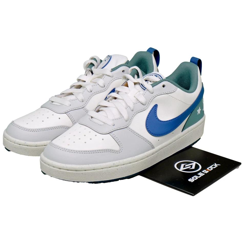 

Nike Court Borough Low Recraft GS Sail Court Bicoastal Kid Youth HM3722-141 Kids EU 36 белый/серый