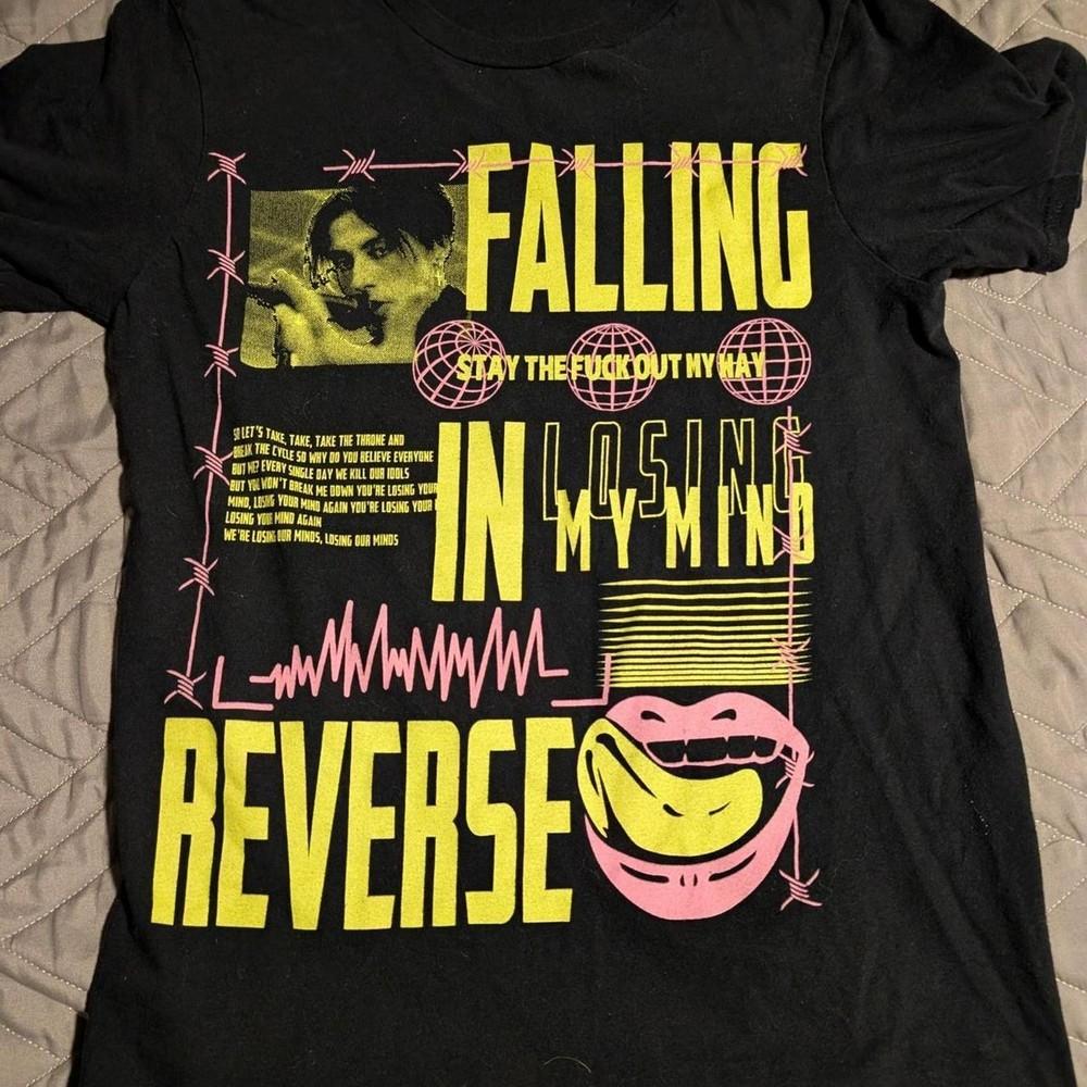 

Rare Falling In Reverse black and yellow band tee Shirt 2025 SEG_267 Unisex T-Shirt S