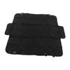 Back Seat Extender Foldable Dog Car Seat Cover Waterproof Black Pet Bridge Platform