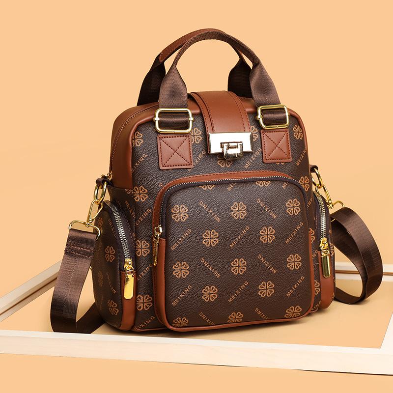 Women's bag new fashion shoulder messenger bag women's backpack casual simple large capacity handbag
