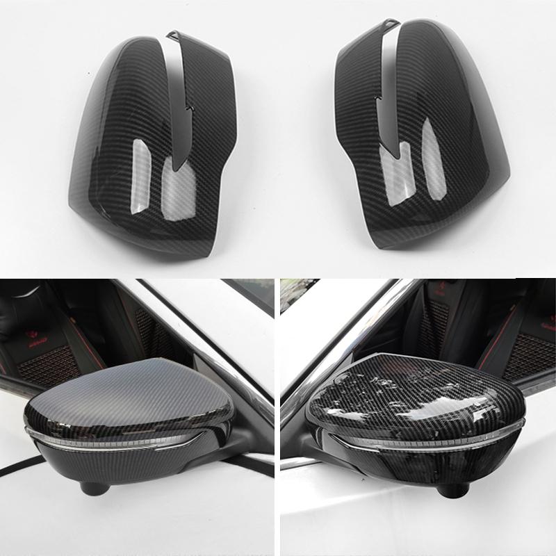 For Nissan X-Trail X Trail T32 Qashqai J11 2014 2015 2016 2017 2018 ABS Car Rearview Mirror Cap Trim Cover Accessories