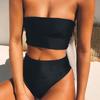 Sexy Women Solid Color Tube Top Bandeau High