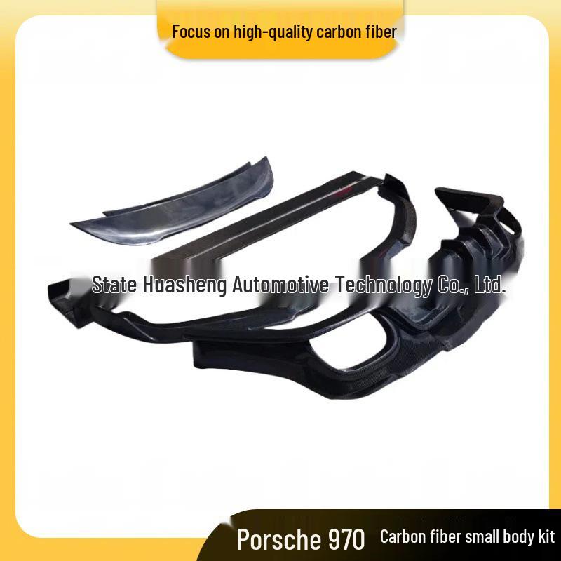 Carbon Fiber Front Lip & Rear Wing for Porsche Panamera 970 (Ages 13-16)