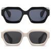 Retro Thick Hexagonal Sunglasses for Men and Extra 90s Dark Color Eyeglasses [SHEEN KELLY] Women, Fashionable, Large, Thick, Black,