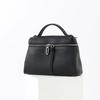 2026 New Fashionable Niche High End Head Layer Litchi Pattern Cowhide Crossbody Pillow Bag Simple Commuter Versatile Single
