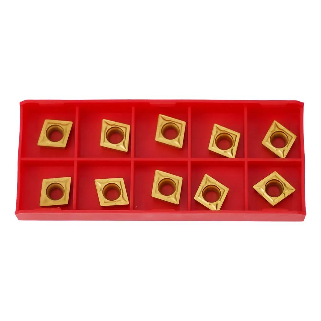 5/8 Lathe Turning Tool Holder 16mm SCMCN1616H09-80 + 10PC Carbide Insert CCMT09 Alloy Steel Bracket Insert Kit Right Hand