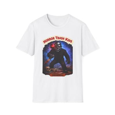 Horror Trash Chromeskull- Laid To Rest Unisex T-Shirt| Slasher Skull Design